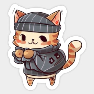 Cat Burglar Sticker